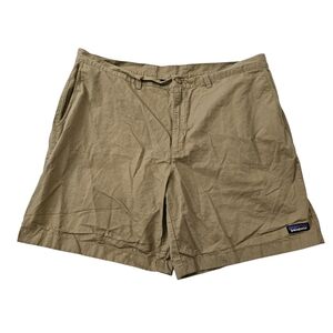 Patagonia Shorts Mens 40 Brown Lightweight All-Wear Hemp 8" Mojave Khaki Organic